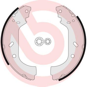 Bromsbackar - Bromsbackar, sats BREMBO S 23 517