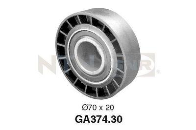 Remsträckare, v-rem - Spännrulle, aggregatrem SNR GA374.30