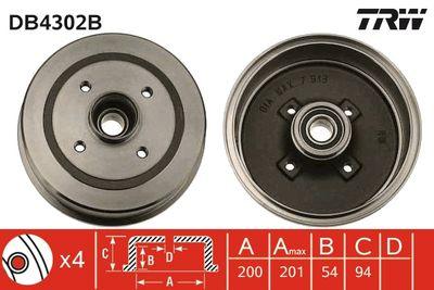 Bromstrummor - Bromstrumma TRW DB4302B