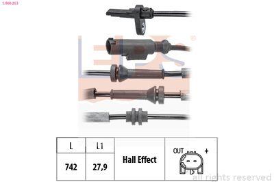 ABS-sensor - ABS-givare EPS 1.960.253