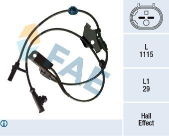 ABS-sensor - ABS-givare FAE 78390