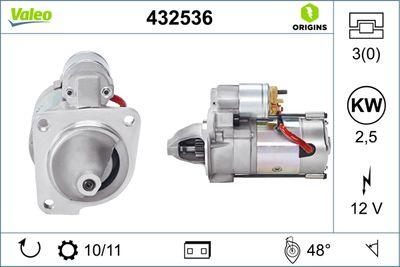 Startmotor - Startmotor VALEO 432536