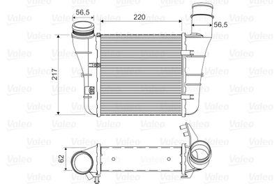 Intercooler - Laddluftkylare VALEO 818669