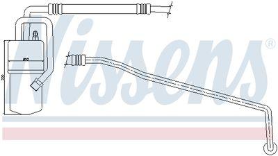 Torkfilter - Torkare,m klimatanläggning NISSENS 95375