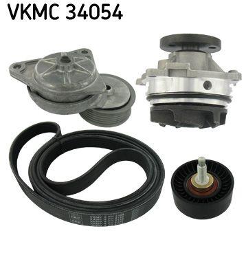 Vattenpump + serpentinremsats - Vattenpump + spårremssats SKF VKMC 34054