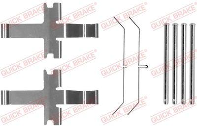 Bromssystem tillbehör - Tillbehörssats, skivbromsbelägg QUICK BRAKE 109-1752