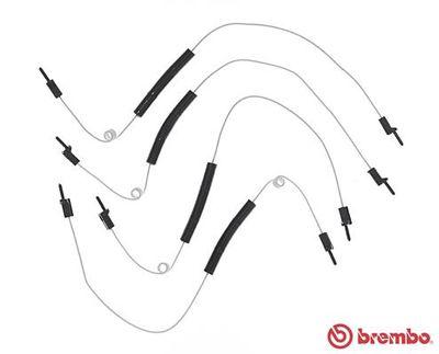 Slitageindikatorer för bromsbelägg - Varningssensor, bromsbeläggslitage BREMBO A 00 363