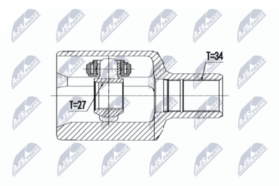 CV-led - Ledsats, drivaxel NTY NPW-ME-093