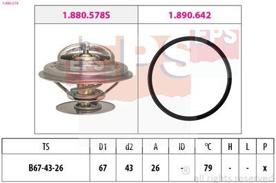 Oljetermostat - Termiostat, oljekylning EPS 1.880.578