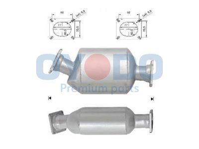 Dieselpartikelfilter - Sot-/partikelfilter, avgassystem OYODO 20N0030-OYO