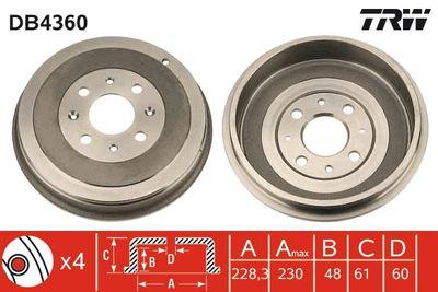 Bromstrummor - Bromstrumma TRW DB4360