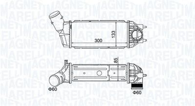 Intercooler - Laddluftkylare MAGNETI MARELLI 351319205130