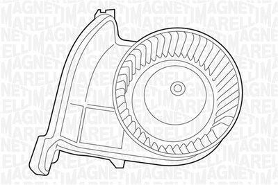 Fläktmotor - Kupéfläkt MAGNETI MARELLI 069401326010