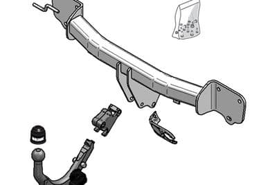 Dragkrokar och kablagekit - Släpfordonstillkoppling BRINK 444600