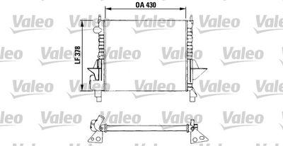 Kylare - Kylare, motorkylning VALEO 730633