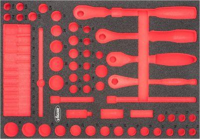 Verktygslådor - Skuminlägg, sortimentlåda VIGOR V6822-L