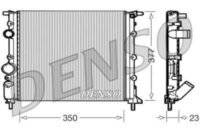 Kylare - Kylare, motorkylning DENSO DRM23010