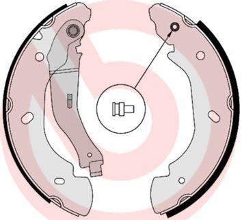 Bromsbackar - Bromsbackar, sats BREMBO S 24 538