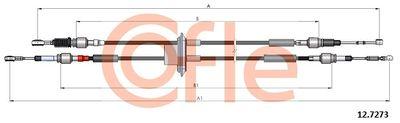 Kabel, manuell växellåda - Vajer, manuell transmission COFLE 92.12.7273