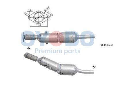 Dieselpartikelfilter - Sot-/partikelfilter, avgassystem OYODO 20N0016-OYO