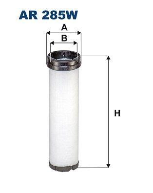 Sekundärt luftfilter/Kupéfilter - Sekundärluftfilter FILTRON AR 285W