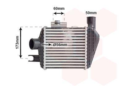 Intercooler - Laddluftkylare VAN WEZEL 82004226