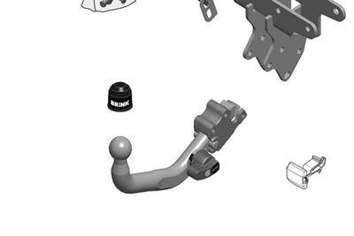 Dragkrokar och kablagekit - Släpfordonstillkoppling BRINK 664400