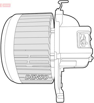 Fläktmotor - Kupéfläkt DENSO DEA07019