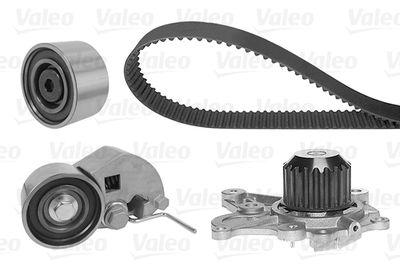 Vattenpump + kamremssats - Vattenpump + kuggremssats VALEO 614610