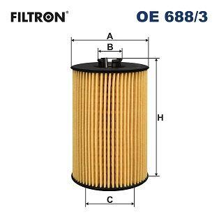 Oljefilter - Oljefilter FILTRON OE 688/3