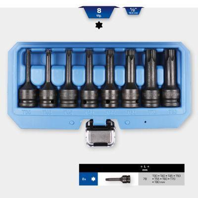 Slagnyckelsatser - Krafthylsor, sats KS TOOLS BT022600