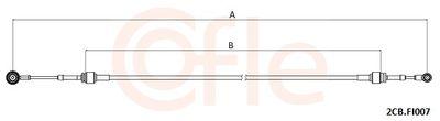 Kabel, manuell växellåda - Vajer, manuell transmission COFLE 92.2CB.FI007
