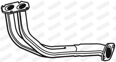 Avgasrör - Avgasrör WALKER 21558