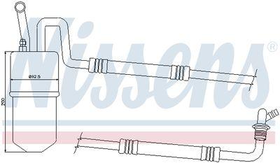 Torkfilter - Torkare,m klimatanläggning NISSENS 95395