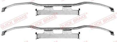 Bromssystem tillbehör - Tillbehörssats, skivbromsbelägg QUICK BRAKE 109-1213