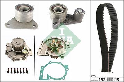 Vattenpump + kamremssats - Vattenpump + kuggremssats INA 530 0349 30