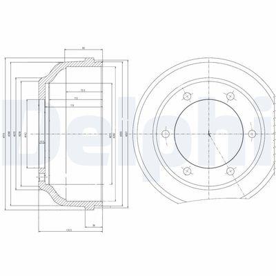 Bromstrummor - Bromstrumma DELPHI BF467