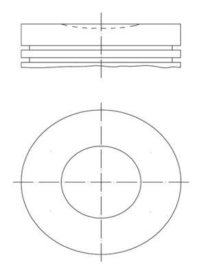 Kolv - Kolv MAHLE 040 16 04