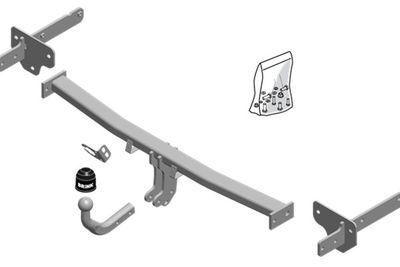 Dragkrokar och kablagekit - Släpfordonstillkoppling BRINK 608100