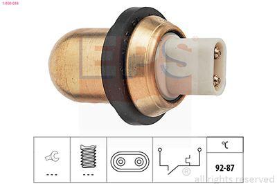 Temperaturfläkt, kylarradiatorfläkt - Termokontakt, kylarfläkt EPS 1.850.038