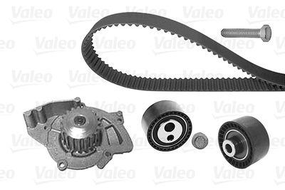 Vattenpump + kamremssats - Vattenpump + kuggremssats VALEO 614658