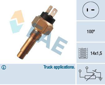 Kylvätsketemperatursensor - Sensor, kylmedelstemperatur FAE 34150