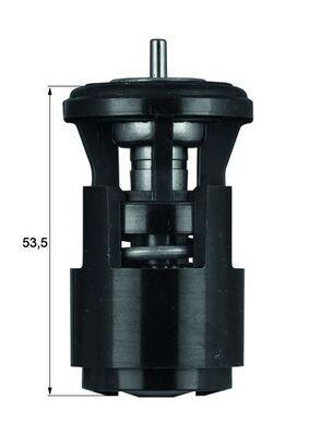 Termostat - Termostat, kylmedel MAHLE TX 41 87D