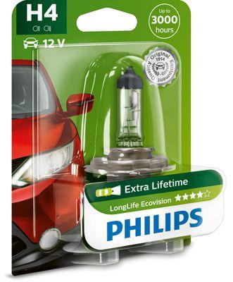 Dimljuslampa - Glödlampa, dimstrålkastare PHILIPS 12342LLECOB1