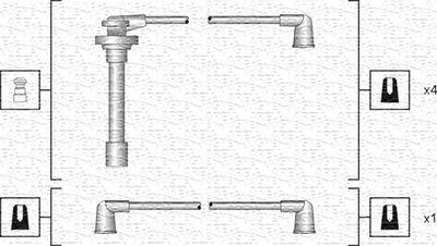 Tändkabel - Tändkabelsats MAGNETI MARELLI 941318111173