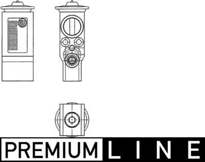Expansionsventil - Expansionsventil, klimatanläggning MAHLE AVE 62 000P