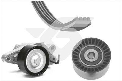 Poly v-remsats - Flerspårsremssats HUTCHINSON KHV 123