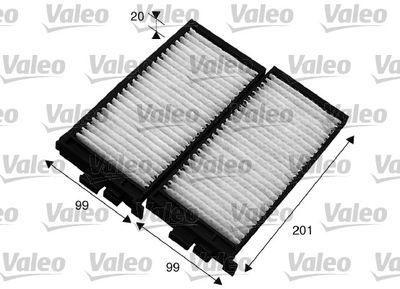 Pollenfilter - Filter, kupéventilation VALEO 715566