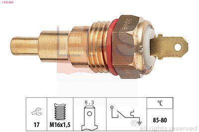 Temperaturfläkt, kylarradiatorfläkt - Termokontakt, kylarfläkt EPS 1.850.068