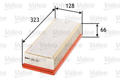 Luftfilter - Luftfilter VALEO 585157